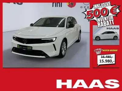 Gebraucht Opel Astra Enjoy 131 PS (96 kW) 2023 Lack weiss banquise/typ aussen Limousine