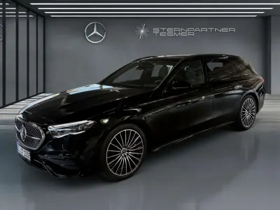 Gebraucht Mercedes E300 AMG 313 PS (230 kW) 2026 Metalliclack obsidianschwarz m Kombi