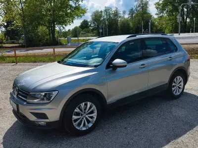 Gebraucht VW Tiguan Trendline 125 PS (91 kW) 2018 Silber SUV