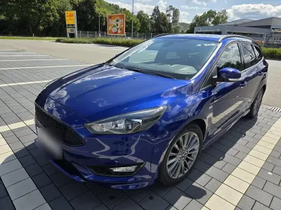 Gebraucht Ford Focus ST-Line 150 PS (110 kW) 2016 Blau Kombi