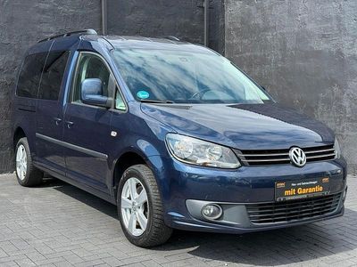 Usata VW Caddy Maxi 102 CV (75 kW) 2015 Blu Monovolume