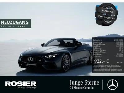 Gebraucht Mercedes SL63 AMG Premium 585 PS (430 kW) 2023 Grau / selenitgrau Cabrio