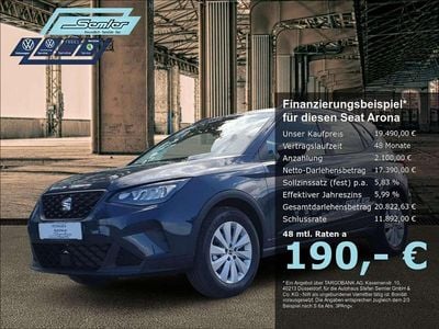 Gebraucht Seat Arona Style 95 PS (69 kW) 2025 Blau SUV