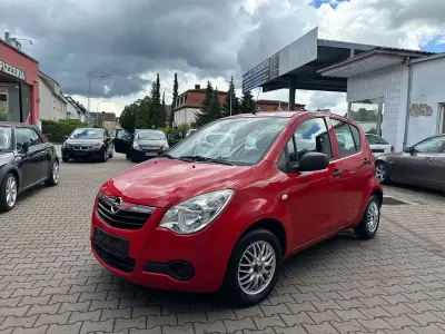 Gebraucht Opel Agila Basis 65 PS (47 kW) 2009 Rot Kleinwagen