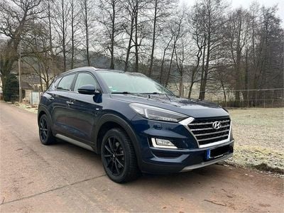 Gebraucht Hyundai Tucson Premium 185 PS (136 kW) 2020 Blau SUV