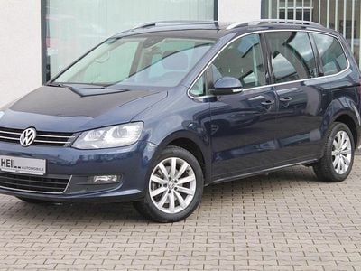 Gebraucht VW Sharan Comfortline 177 PS (130 kW) 2013 Blau Van / Kleinbus
