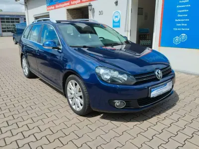 Gebraucht VW Golf VI Highline 122 PS (89 kW) 2010 Blau Kleinwagen