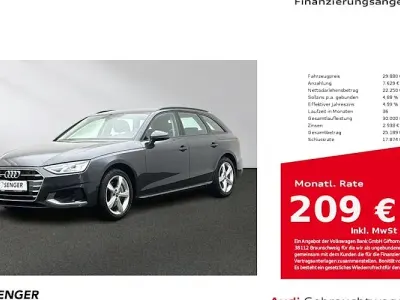 Brugt Audi A4 Advanced 204 HK (150 kW) 2023 Grå Stationcar