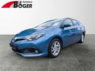 Gebraucht Toyota Auris Touring Sports Edition-S 136 PS (100 kW) 2016 Blau Kombi