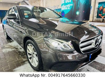 Gebraucht Mercedes E220 Avantgarde 194 PS (142 kW) 2018 Braun Limousine