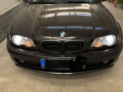 Gebraucht BMW 325 Cabriolet Sport Line 192 PS (141 kW) 2003 Schwarz Cabrio