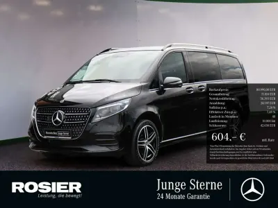Gebraucht Mercedes V250 Exclusive 190 PS (139 kW) 2025 Schwarz / obsidianschwarz Van / Kleinbus