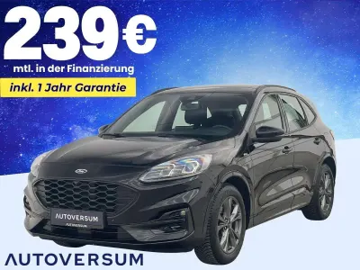 Gebraucht Ford Kuga ST-Line 120 PS (88 kW) 2022 Obsidianschwarz metallic SUV