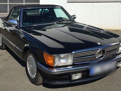 Usata Mercedes SL420 204 CV (150 kW) 1986 Nero Cabrio