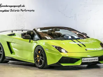 Gebraucht Lamborghini Gallardo 570 PS (419 kW) 2013 Grün Cabrio