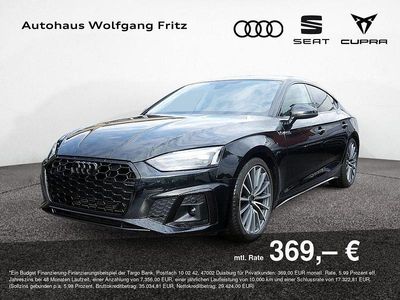 Gebraucht Audi A5 Sportback Business 150 PS (110 kW) 2023 Mythosschwarz metallic Kleinwagen