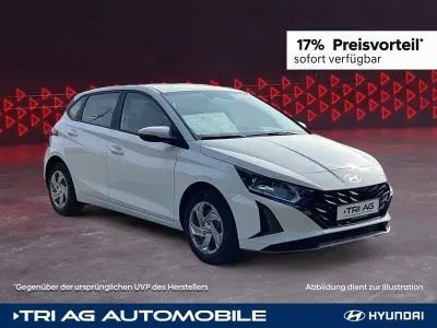 Neu Hyundai i20 Select 101 PS (74 kW) 2025 Weiß Kleinwagen