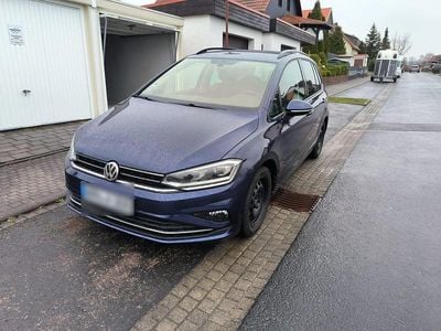 Gebraucht VW Golf Sportsvan Highline 150 PS (110 kW) 2019 Blau Van / Kleinbus