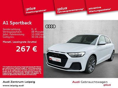 Gebraucht Audi A1 Sportback Advanced Plus 116 PS (85 kW) 2024 Gletscherweiß metallic Kleinwagen