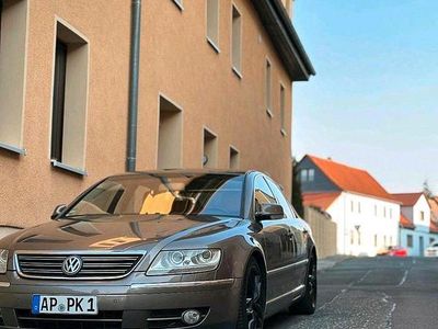 Second-hand VW Phaeton 246 CP (180 kW) 2004 Bej Berlinǎ