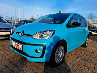 Blau Gebraucht 2019 VW up! move up! Kleinwagen | 7.997 € (Guter Preis)