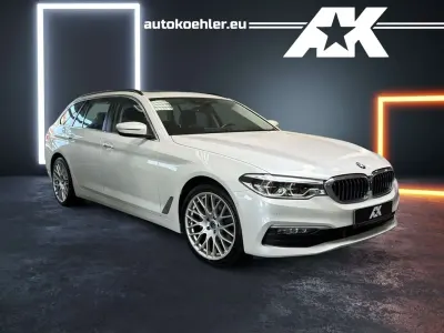 Gebraucht BMW 520 Performance 190 PS (139 kW) 2018 Weiß Kombi