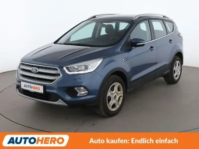 Gebraucht Ford Kuga Cool & Connect 175 PS (128 kW) 2019 Blau SUV