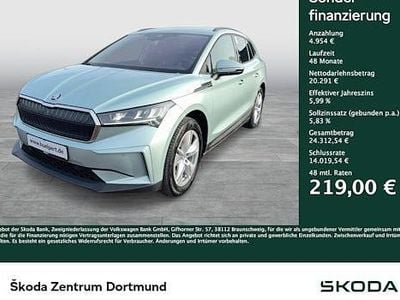 Gebraucht Skoda Enyaq iV Loft 132 kW (180 PS) 2023 Silber SUV