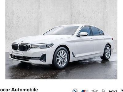 Begagnad BMW 520 Sport Line 190 HK (139 kW) 2022 Vit Sedan