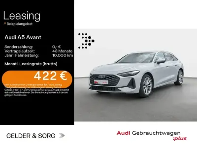 Gebraucht Audi A5 Business 204 PS (150 kW) 2025 Gletscherweiß metallic Kombi