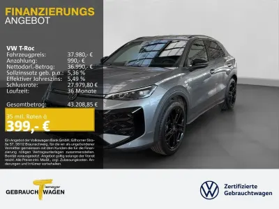 Neu VW T-Roc R-line 150 PS (110 kW) 2026 Pure white uni SUV