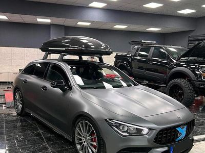 Gebraucht Mercedes CLA200 Shooting Brake AMG line 150 PS (110 kW) 2019 Grün Kombi