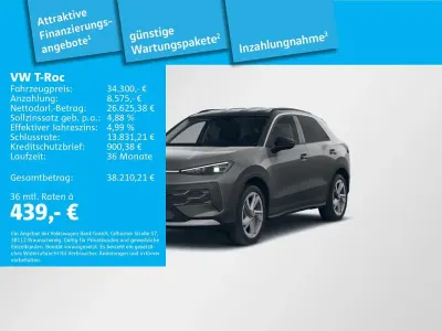 Nuova VW T-Roc Life 150 CV (110 kW) 2026 Grigio SUV