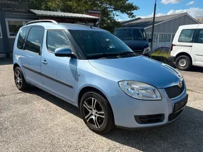 Gebraucht Skoda Roomster Style 105 PS (77 kW) 2008 Blau Van / Kleinbus