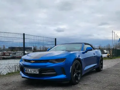 Gebraucht Chevrolet Camaro 275 PS (202 kW) 2018 Blau Cabrio