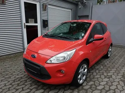 Gebraucht Ford Ka Titanium 69 PS (50 kW) 2009 Rot Kleinwagen