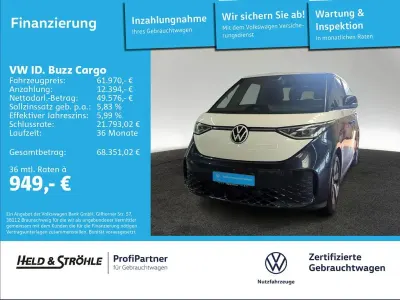 Gebraucht VW ID. Buzz Pro 250 kW (340 PS) 2025 Candyweiß / starlight blue me Van / Kleinbus