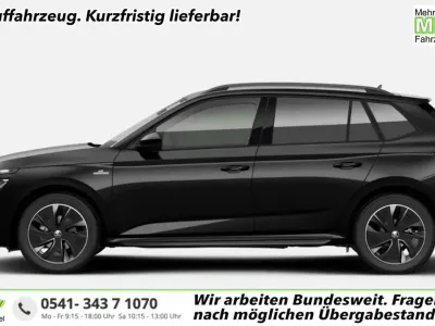 Neu Skoda Kamiq Monte Carlo 150 PS (110 kW) 2026 Blackmagic perleffekt SUV