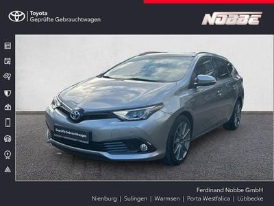 Titansilber mica metallic Gebraucht 2017 Toyota Auris Hybrid Team Kombi | 17.490 € (Fairer Preis)