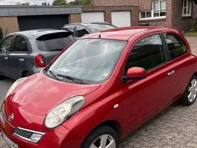 Gebraucht Nissan Micra Visia 65 PS (47 kW) 2009 Rot Limousine