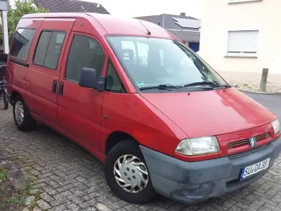 Gebraucht Citroën Jumpy 90 PS (66 kW) 1999 Rot Van / Kleinbus
