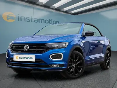 Gebraucht VW T-Roc Cabriolet 150 PS (110 kW) 2020 Blau Cabrio