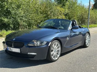 Usata BMW Z4 Sport Line 170 CV (125 kW) 2005 Blu Cabrio