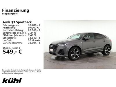 gebraucht Audi Q3 Sportback S line