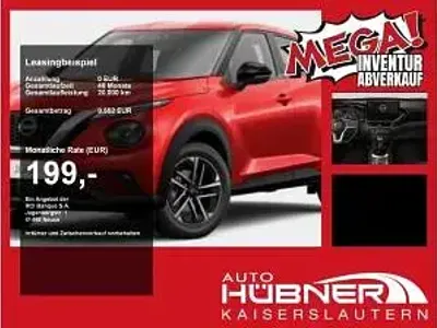 Neu Nissan Juke 114 PS (83 kW) 2026 Rot (fuji sunset red) SUV