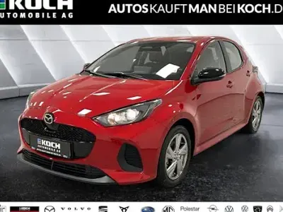 Begagnad Mazda 2 Exclusive-Line 116 HK (85 kW) 2025 Röd Sedan