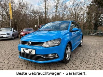 Gebraucht VW Polo LOUNGE 60 PS (44 kW) 2016 Blau Kleinwagen