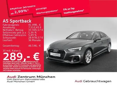 Gebraucht Audi A5 Sportback Business 204 PS (150 kW) 2024 Daytonagrau perleffekt Kleinwagen