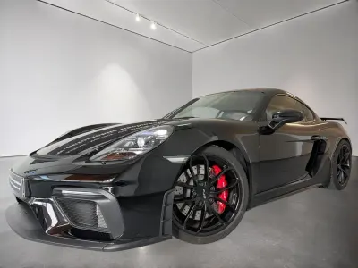 Occasion Porsche Cayman GT4 420 PK (308 kW) 2021 Zwart Coupé