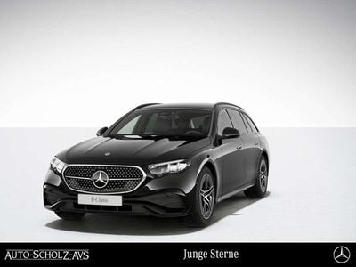 Gebraucht Mercedes E220 AMG 197 PS (144 kW) 2024 Metalliclack obsidianschwarz Kombi